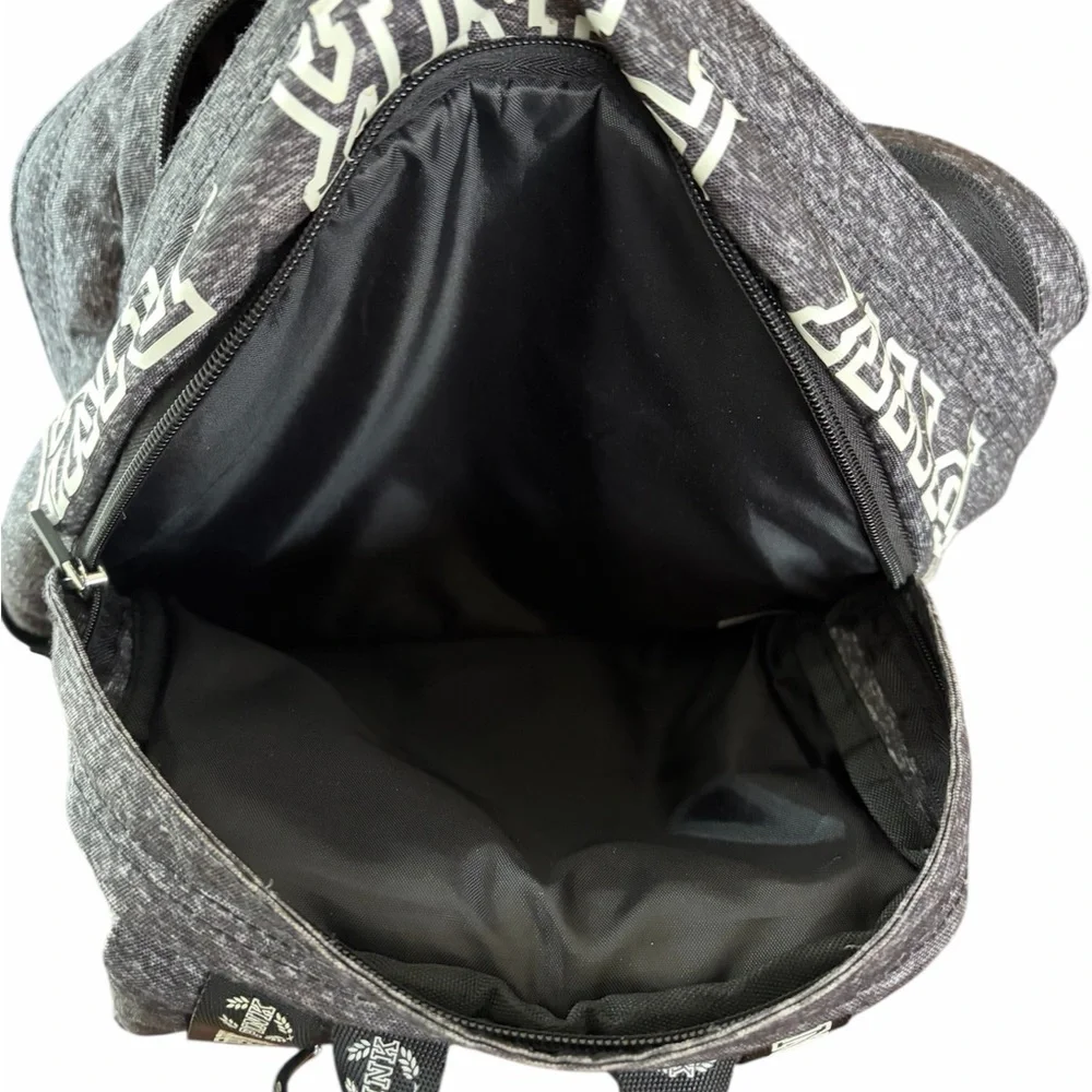 PINK Victoria's Secret Charcoal and Black Backpack